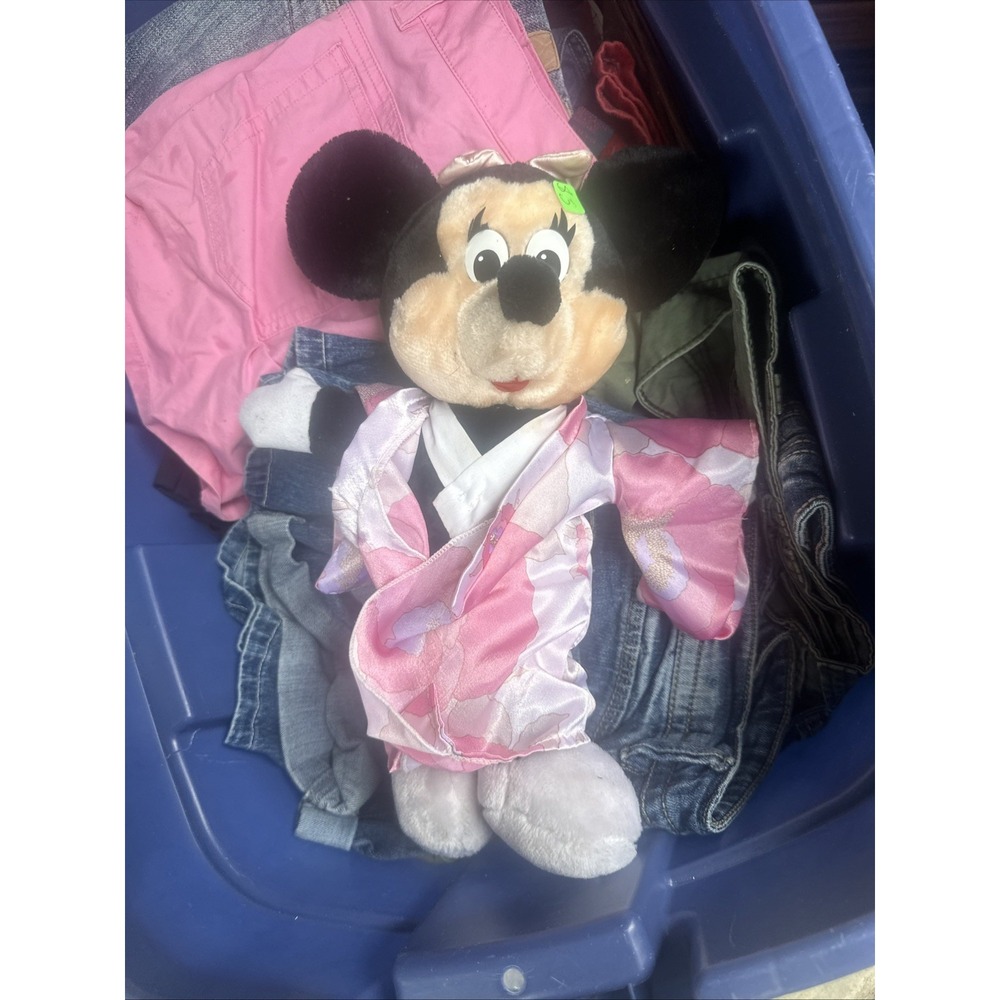 Disney Plush Lot 11 Minnie ,Daisy & pluto 9 plush